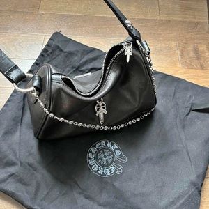 Chrome heart bag